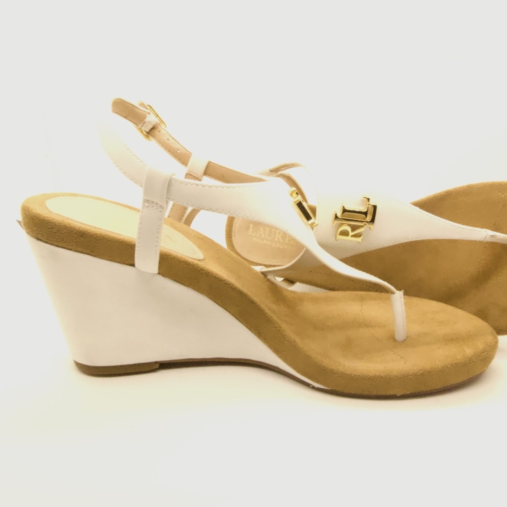LAUREN Ralph Lauren Jeannie Wedge Sandal NEW!!!